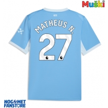 Manchester City Matheus Nunes #27 Domaci Dres 2026-27 Kratak Rukav